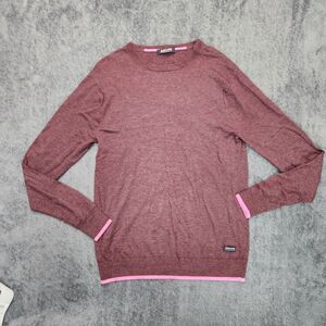 Scotch & Soda Women's Wine / Purple Selected Knitwear Sweater Size S